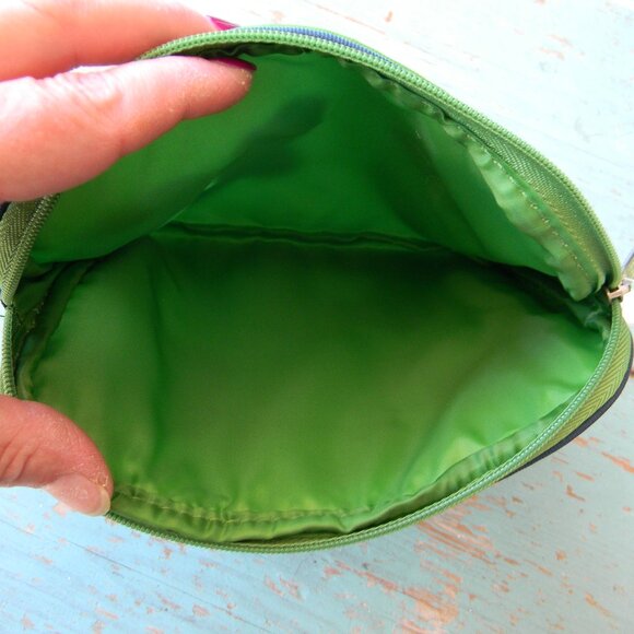 NWT Clinique x Kate Spade FLORAL NYLON Makeup COSMETIC Bag - Picture 5 of 5